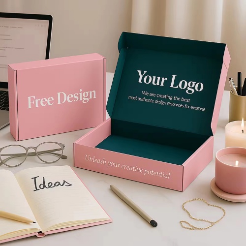 Hot selling custom corrugated shipping boxes for hats