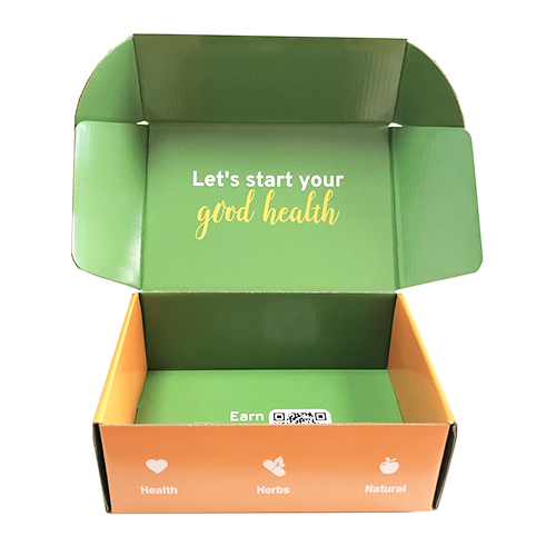 Custom printing China factory shipping boxes standard sizes